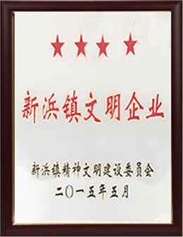 新浜镇文明企业